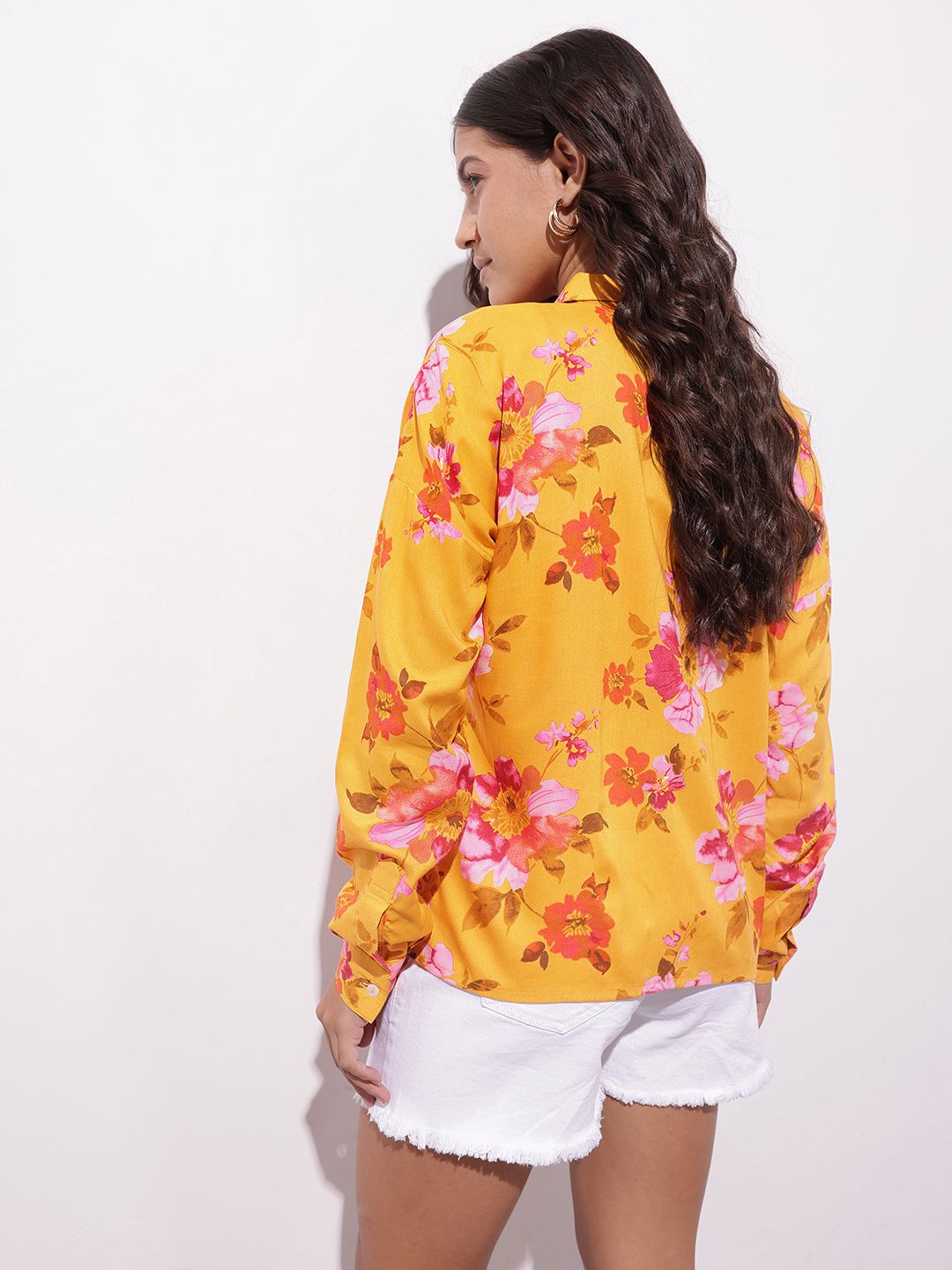 DressBerry Summer in Bloom Floral Shirt