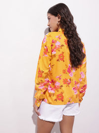DressBerry Summer in Bloom Floral Shirt