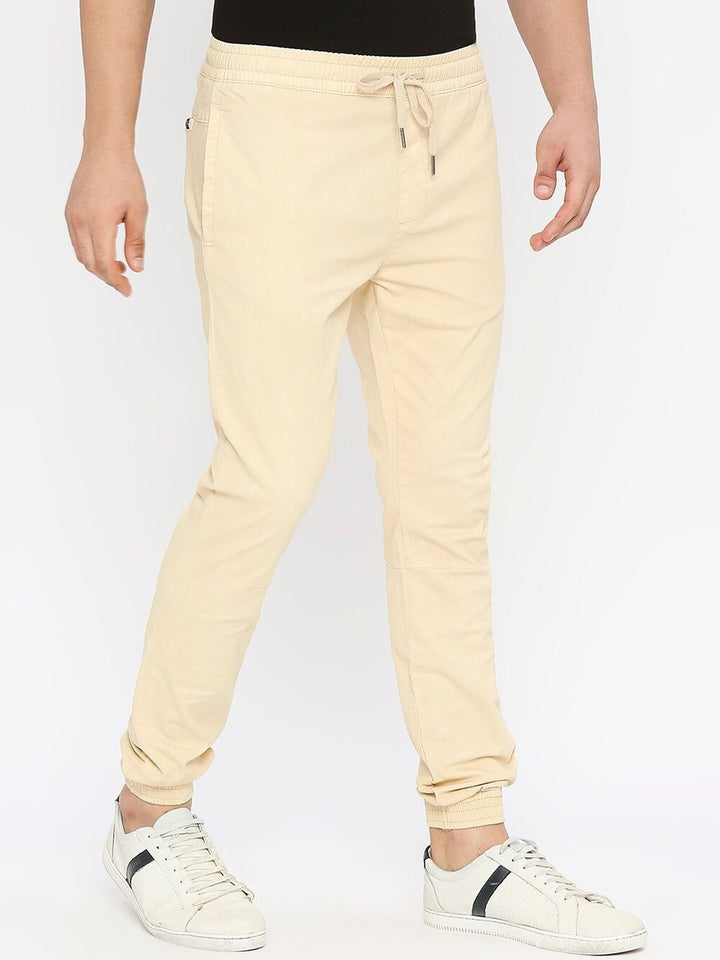 SPYKAR Men Mid Rise Slim Fit Cotton Joggers