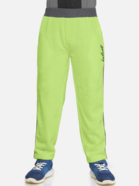 HELLCAT Boys Grey Black & Fluorescent Green Solid Pack Of 3  Track Pants
