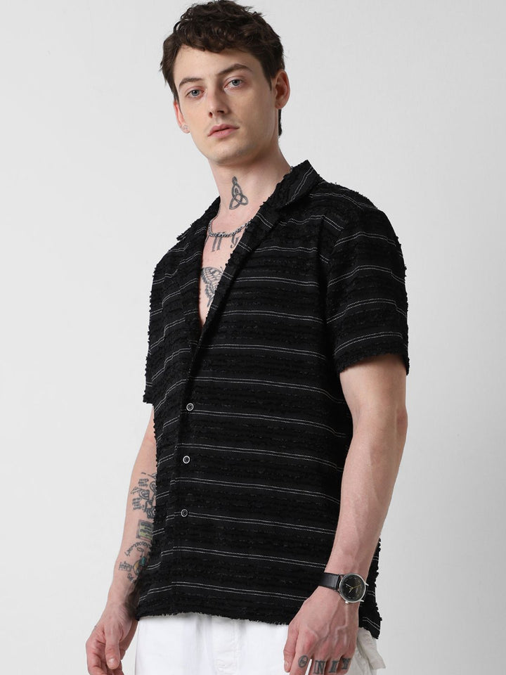 VASTRADO Men Classic Opaque Casual Shirt
