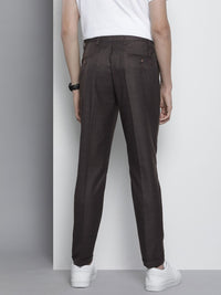 The Indian Garage Co Self Design Regular Fit Chinos Trousers