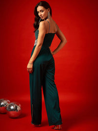 STREET 9 Embellished Sleeveless Basic Jumpsuit