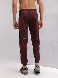 HRX by Hrithik Roshan Men Rapid-Dry Zip Detail Training Joggers