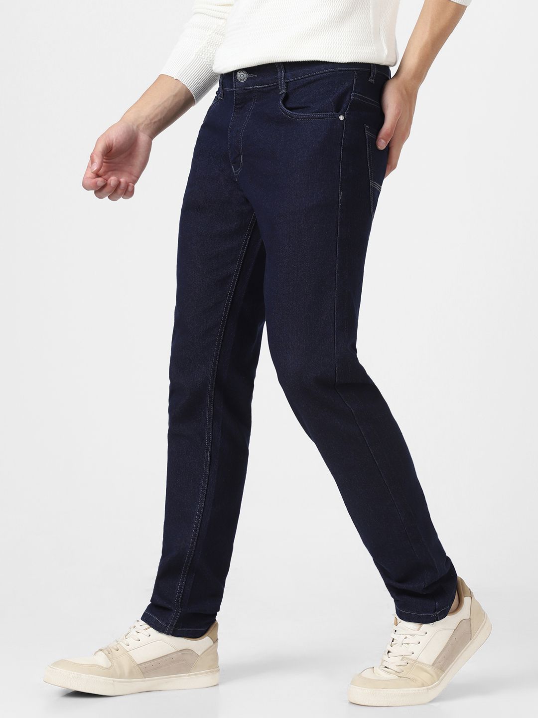 Urbano Fashion Men Blue Slim Fit Stretchable Jeans