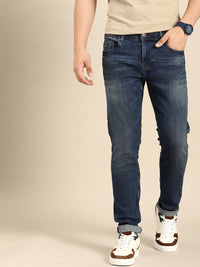 Being Human Men Slim Fit Light Fade Stretchable Jeans