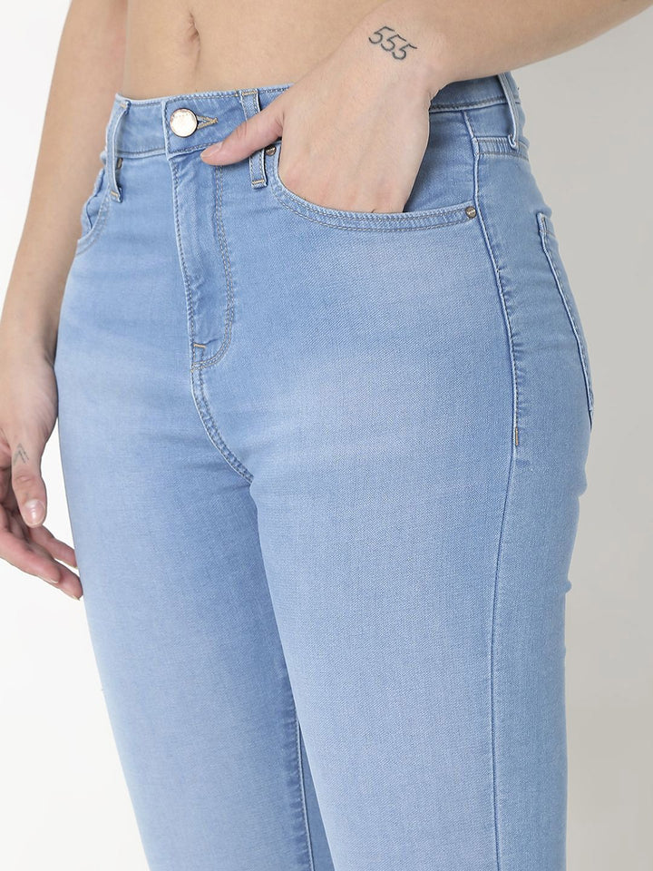 SPYKAR Women Slim Fit High-Rise Stretchable Jeans