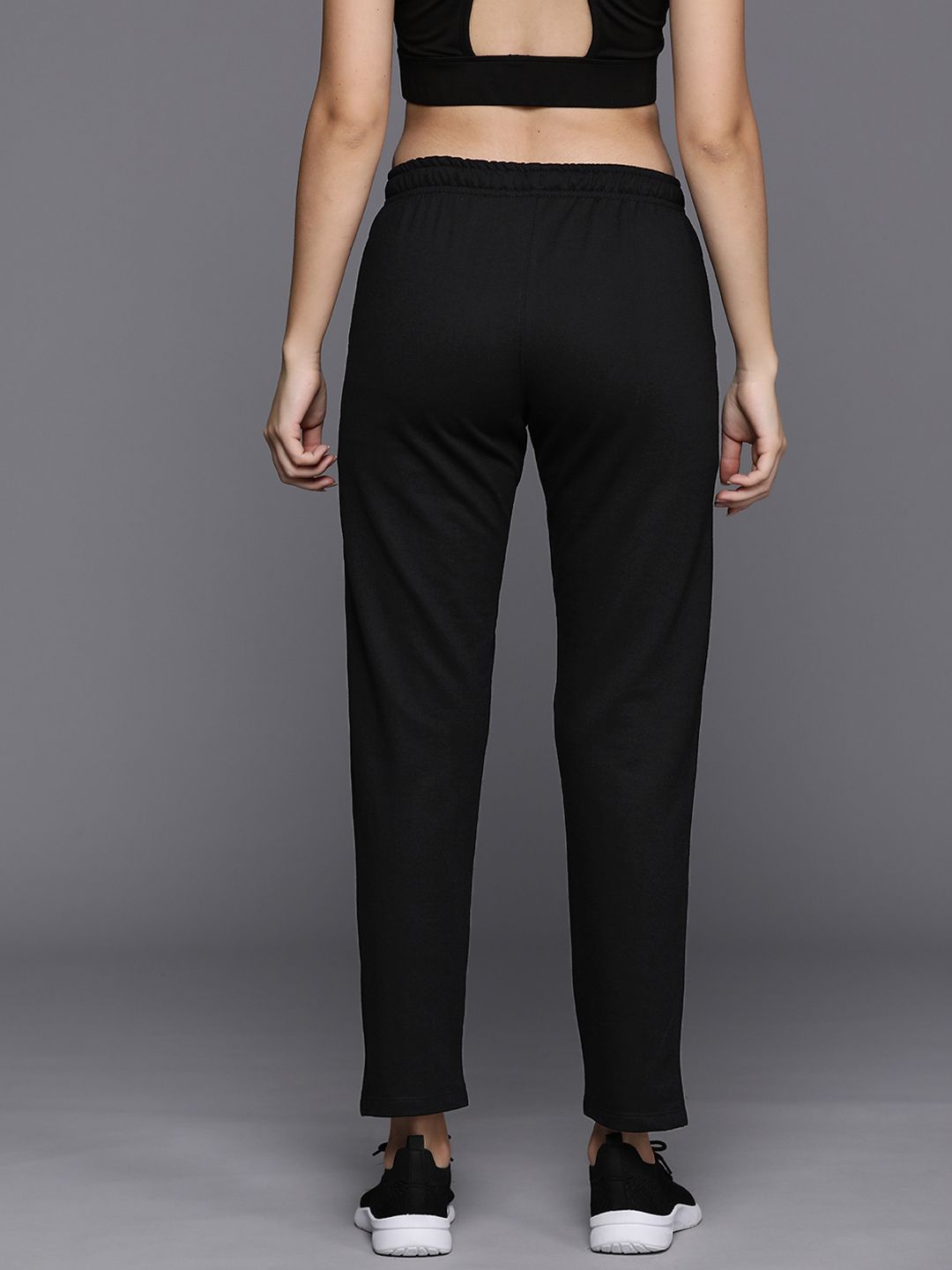 HRX by Hrithik Roshan Mid-Rise Regular Fit Training Trousers