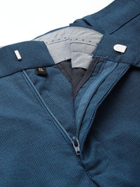 Park Avenue Reka Bentuk Self Textured Single Breasted Fit Regular 3 Piece Party Suits