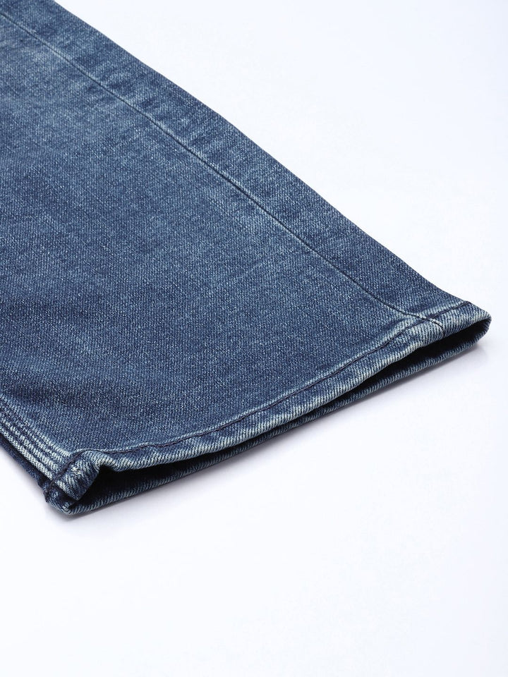 SPYKAR Men Rover Fit Light Fade Low Distress Light Fade Stretchable Jeans