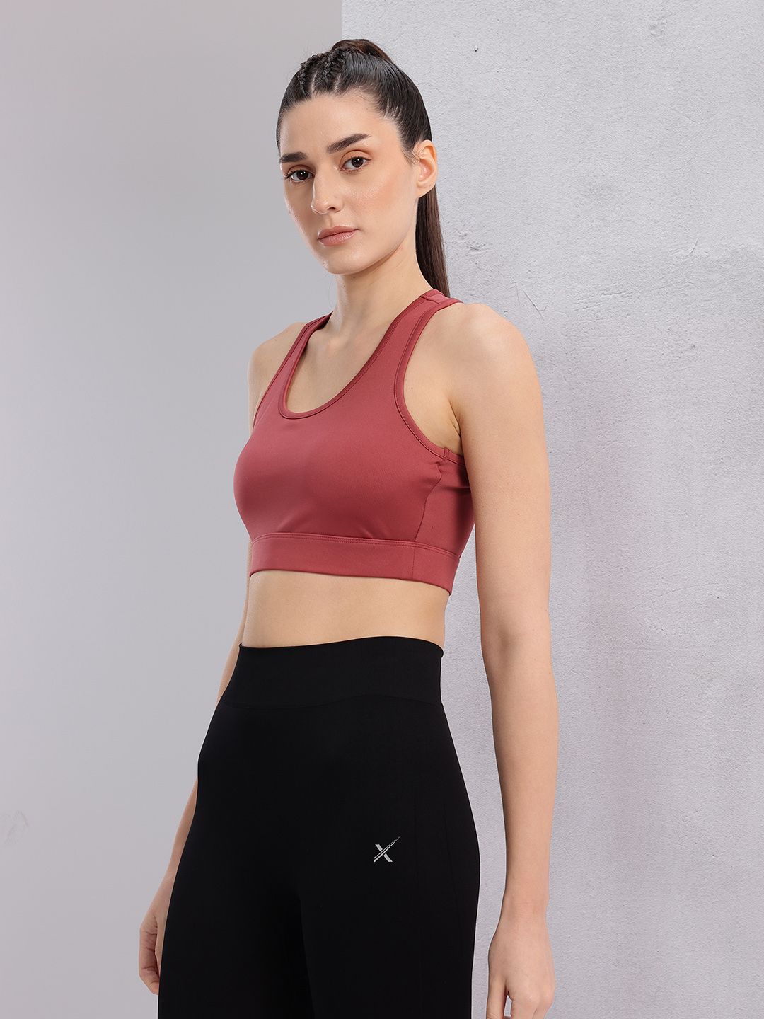 HRX by Hrithik Roshan Rapid-dry Medium Coverage Lightly Padded Yoga Bra