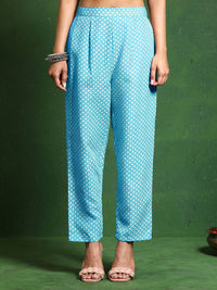 Varanga Women Floral Printed Regular Kurta with Trousers & With Dupatta