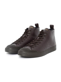 RARE RABBIT Men Sauron Hi Pro Leather Sneakers