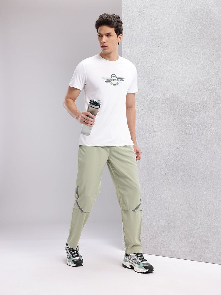 HRX by Hrithik Roshan Men Mid-Rise Rapid-Dry Running Track Pants