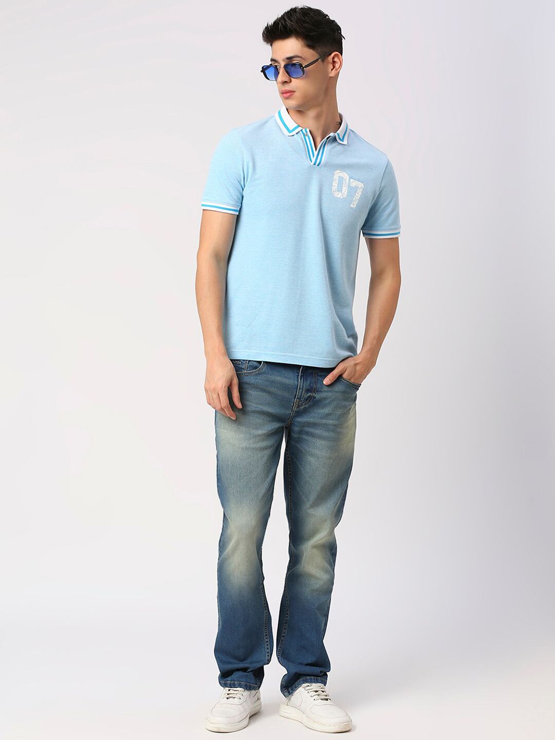 Being Human Polo Collar Short Sleeves Casual T-shirt
