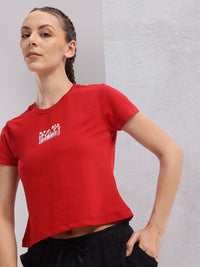 HRX by Hrithik Roshan Women Typography Printed T-shirt