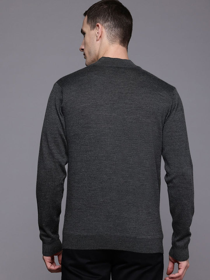 Raymond High Crew Neck Pullover Sweaters