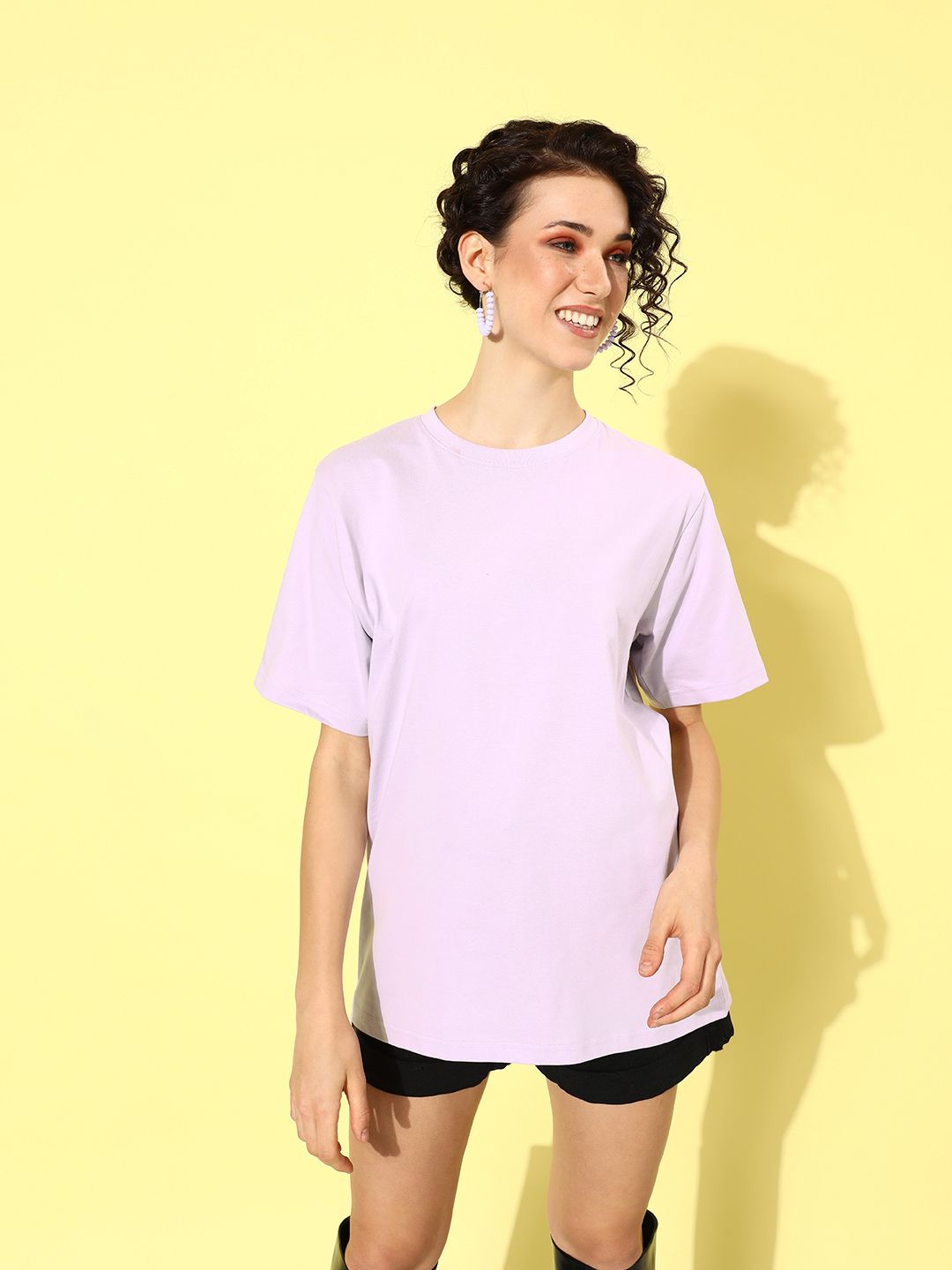 DILLINGER Pure Cotton Printed Oversized T-shirt