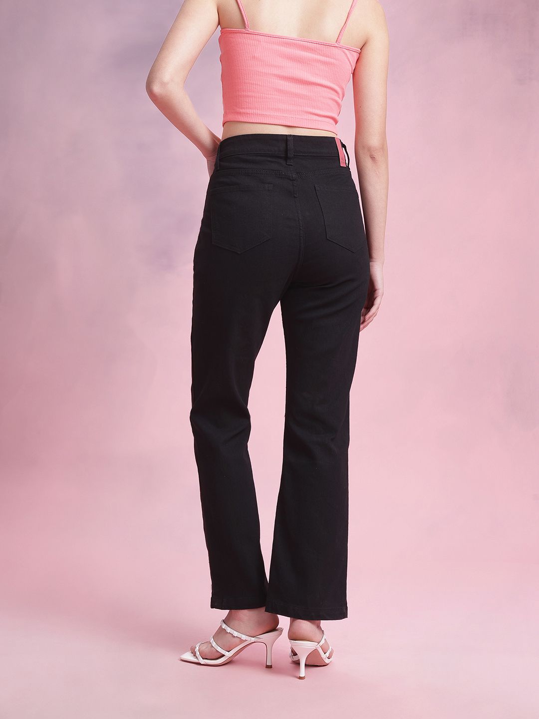 DressBerry Women Mid-Rise Straight Fit Stretchable Jeans