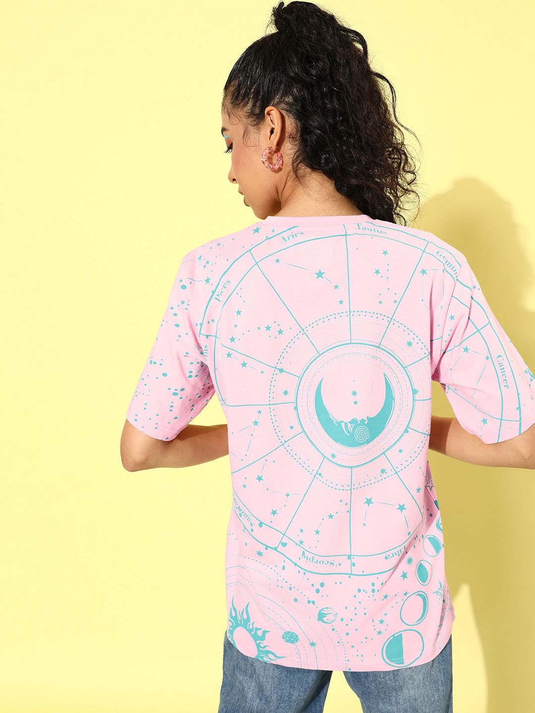 DILLINGER Pure Cotton Printed Oversized T-shirt