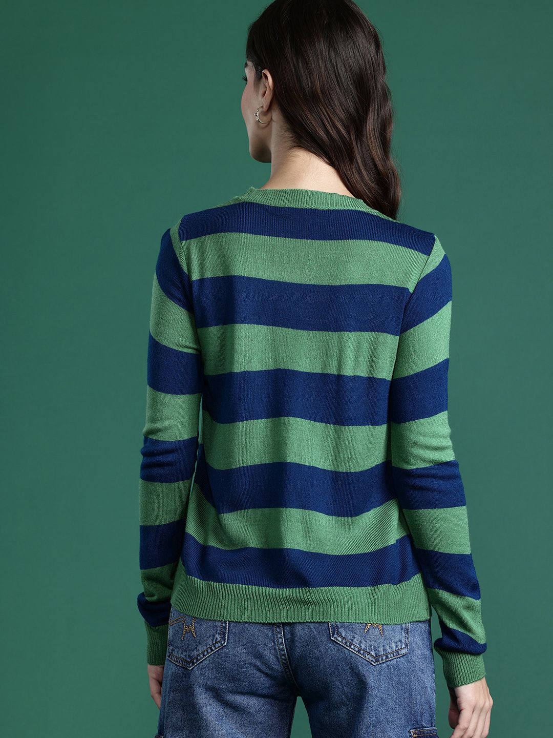 DressBerry Striped Pullover