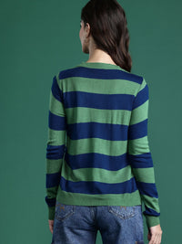 DressBerry Striped Pullover