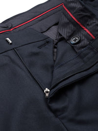 Raymond Men Textured Slim Fit Formal Trousers