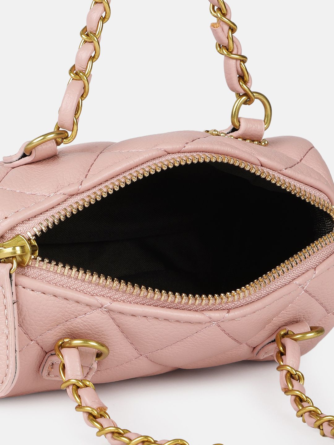 DressBerry Miniature Bowling Quilted Handheld Bag