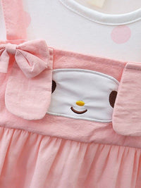 YK Girls Cotton Pinafore Dress