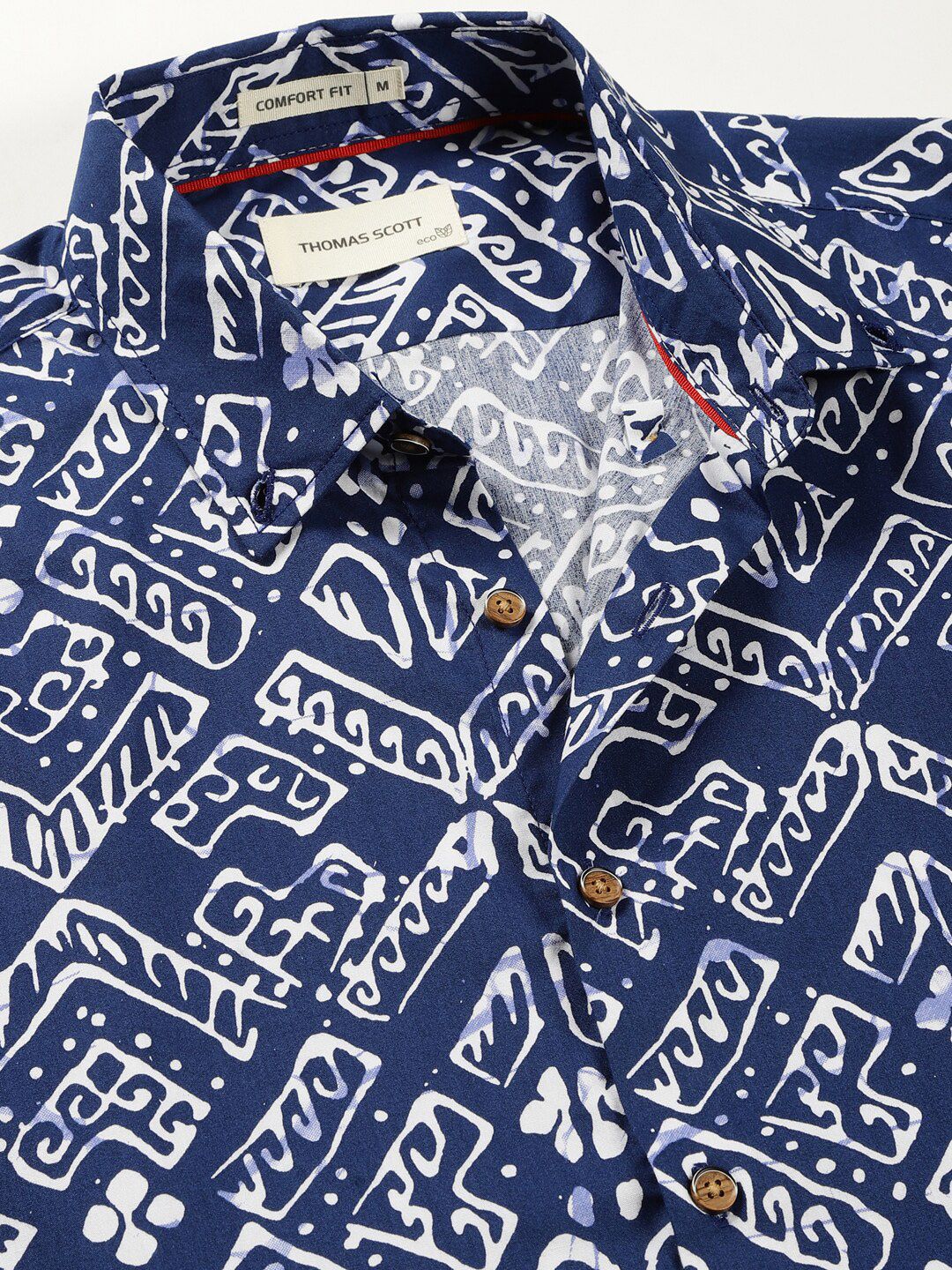 Thomas Scott Comfort Fit Floral Printed Cotton Casual Shirt
