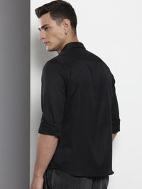 The Indian Garage Co Pure Cotton Floral Embroidered Casual Shirt