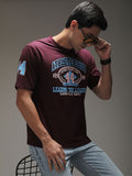 DILLINGER Men Oversized Short Sleeve Printed Tshirt