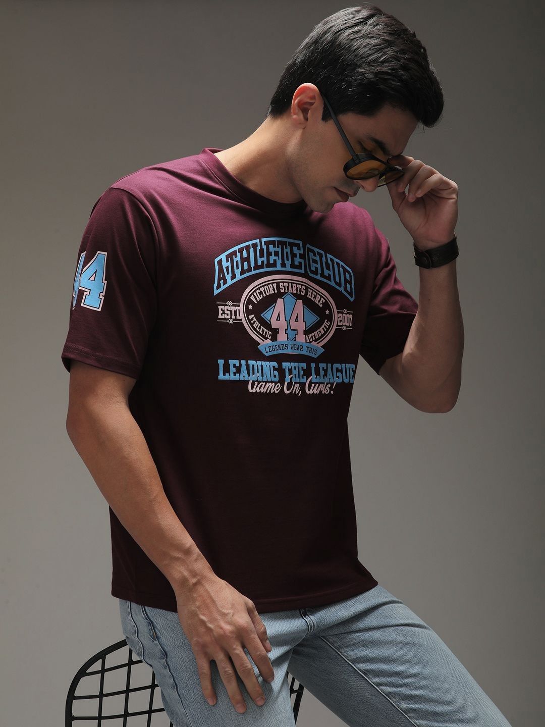 DILLINGER Men Oversized Short Sleeve Printed Tshirt