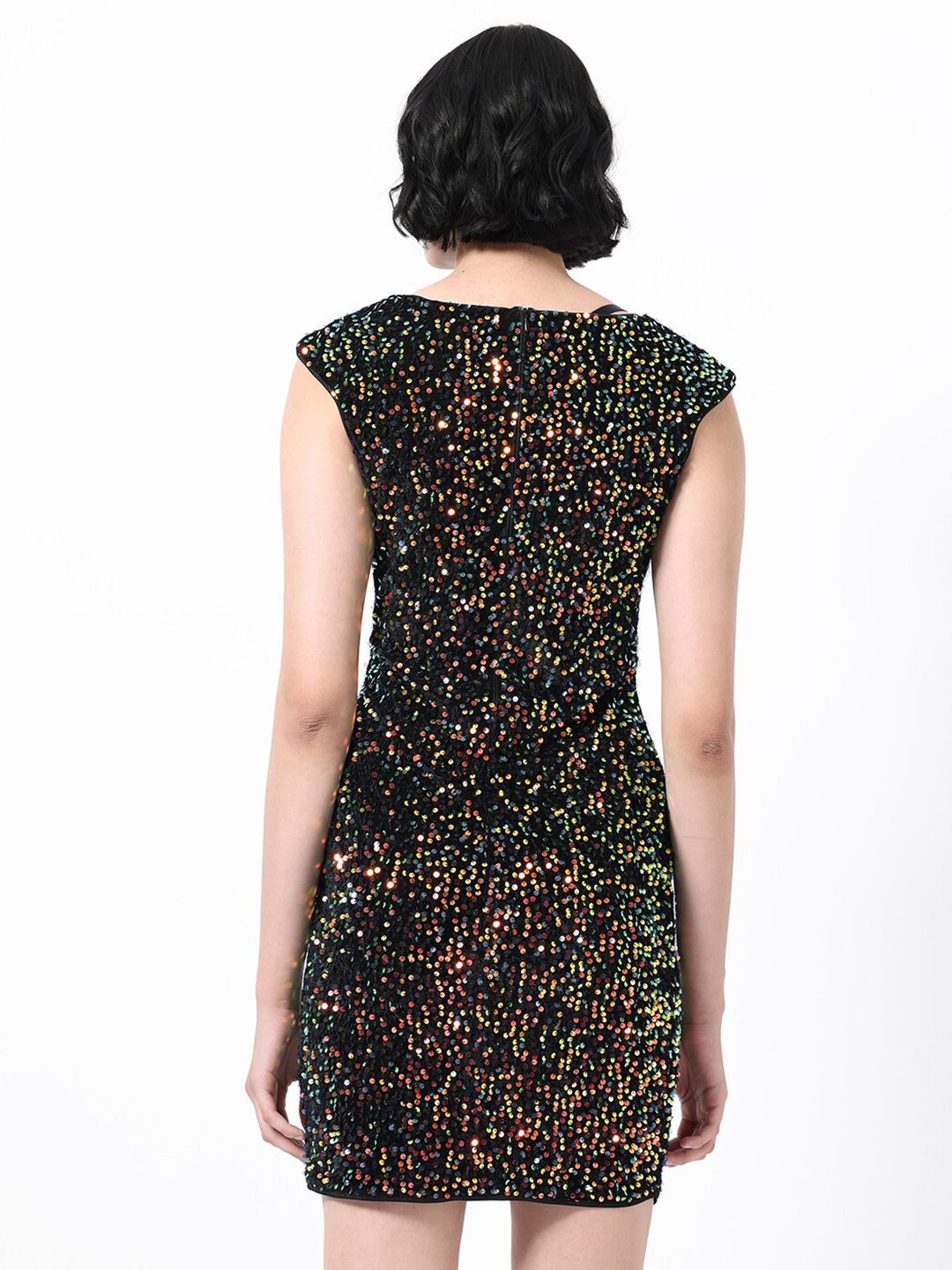 RAREISM Embellished Sequined Sheath Dress