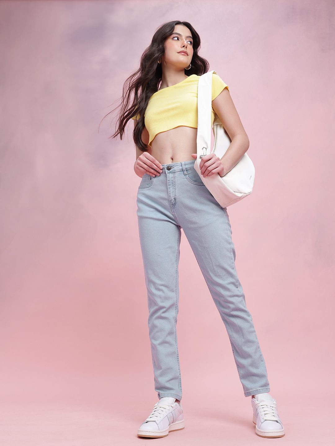 DressBerry Women Slim Fit Mid-Rise Stretchable Jeans
