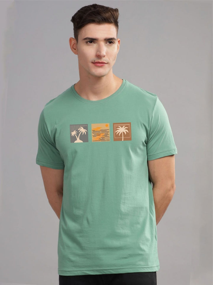 ADRO Men Printed T-shirt