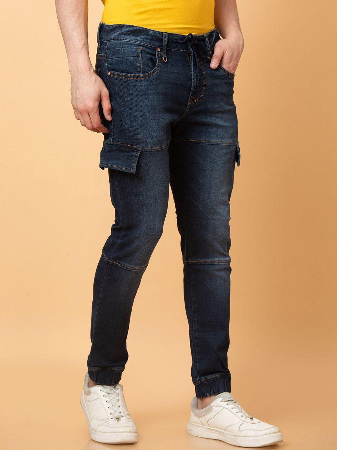 Being Human Men Jogger Light Fade Jeans