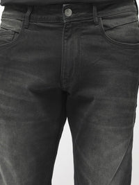 RARE RABBIT Men Hawkins Mid-Rise Slim Fit Stretchable Cotton Jeans
