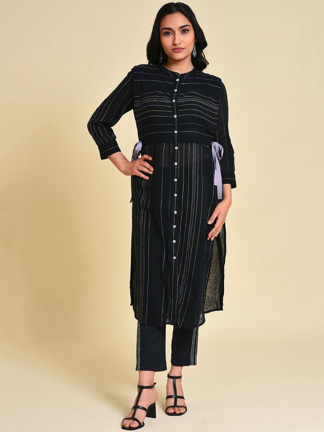 W Straight Cotton Kurta