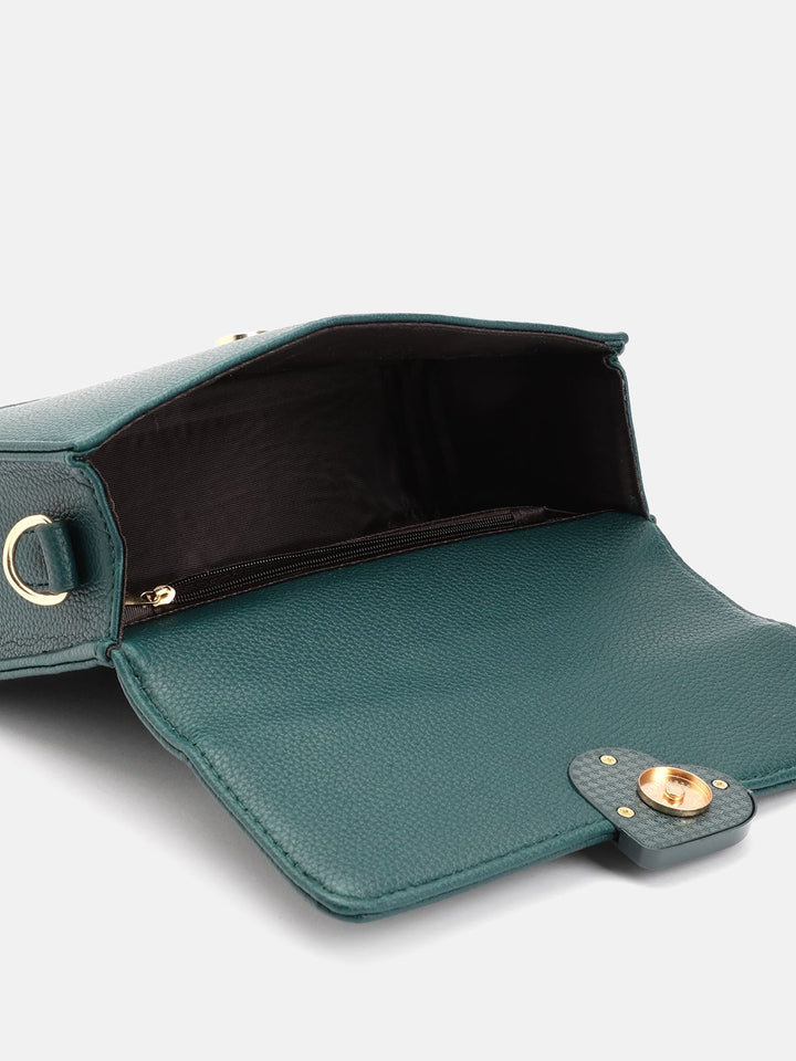 DressBerry Solid Structured Satchel