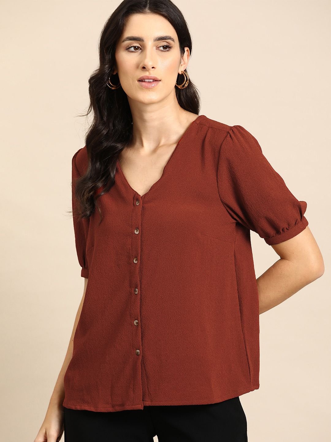 all about you Puff Sleeves Top