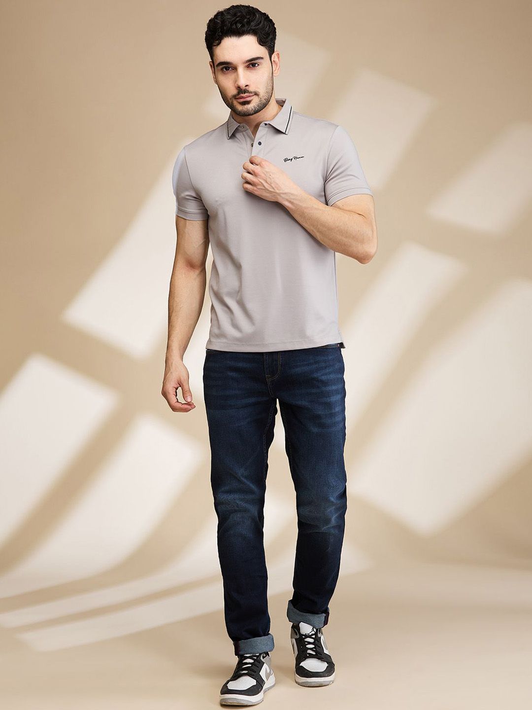 Being Human Men Slim Fit Light Fade Jeans