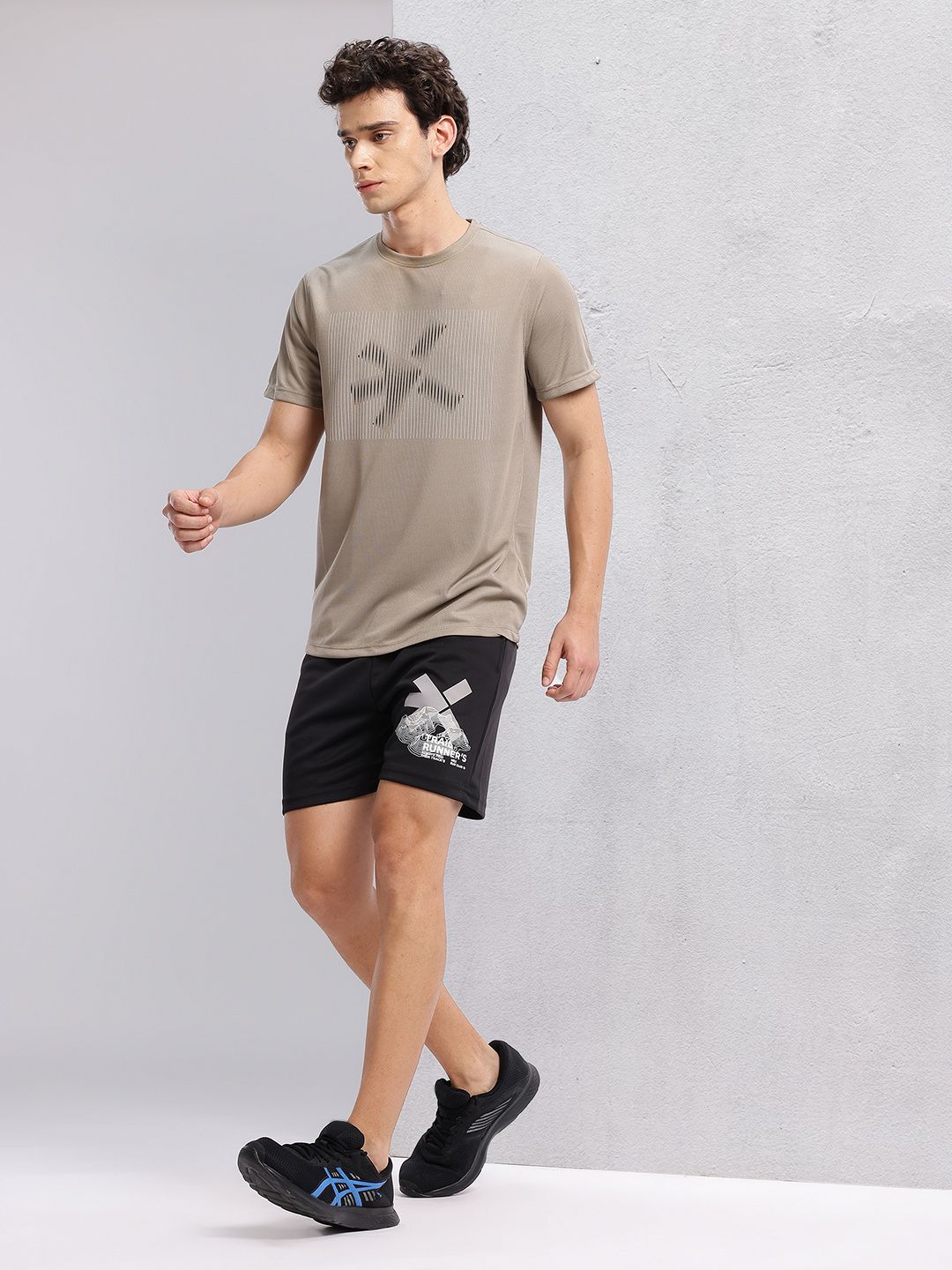 HRX by Hrithik Roshan Men Printed Running Shorts