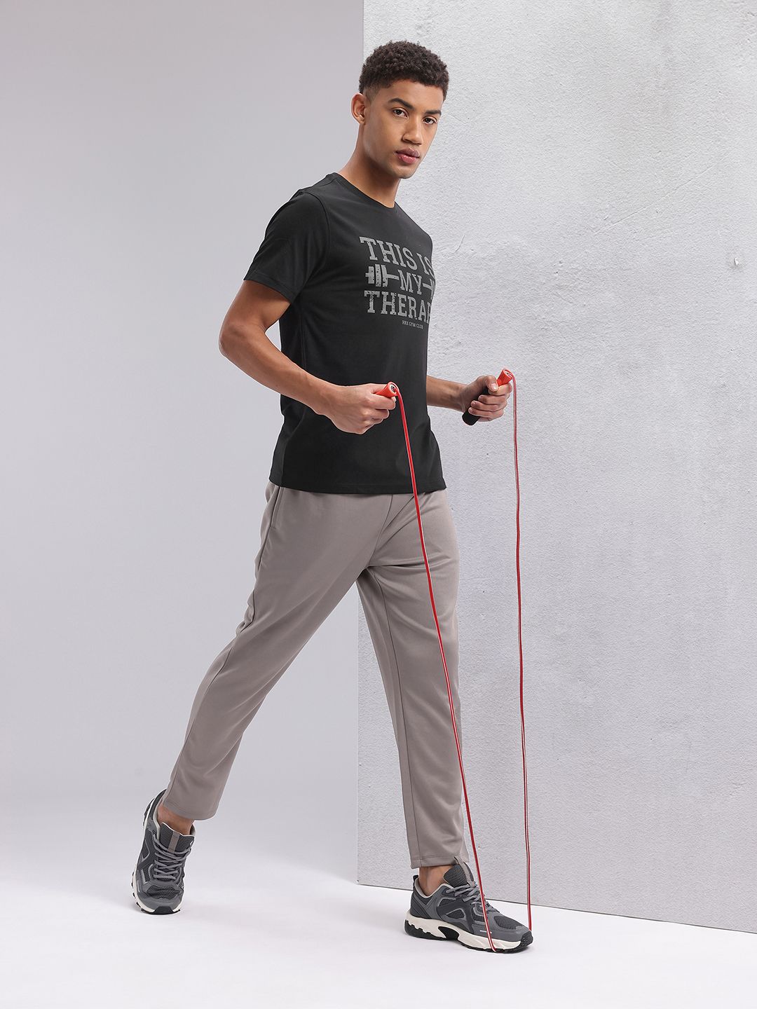 HRX by Hrithik Roshan Typography Printed Training T-shirt