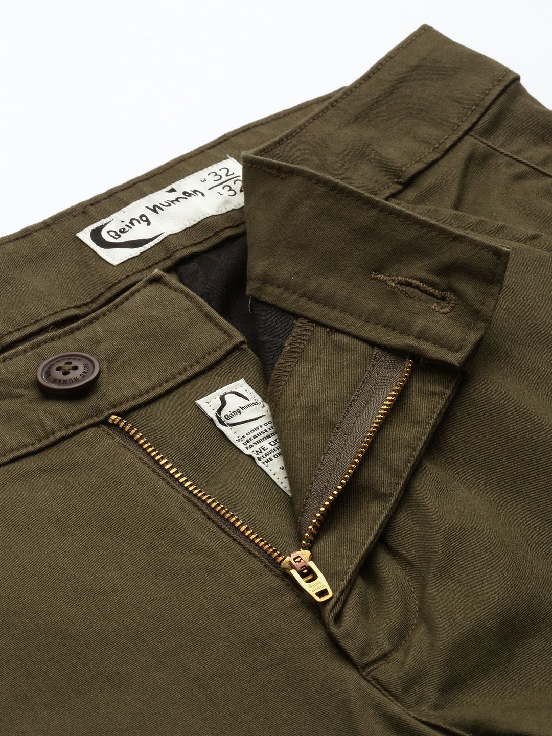 Being Human Men Chinos Trousers