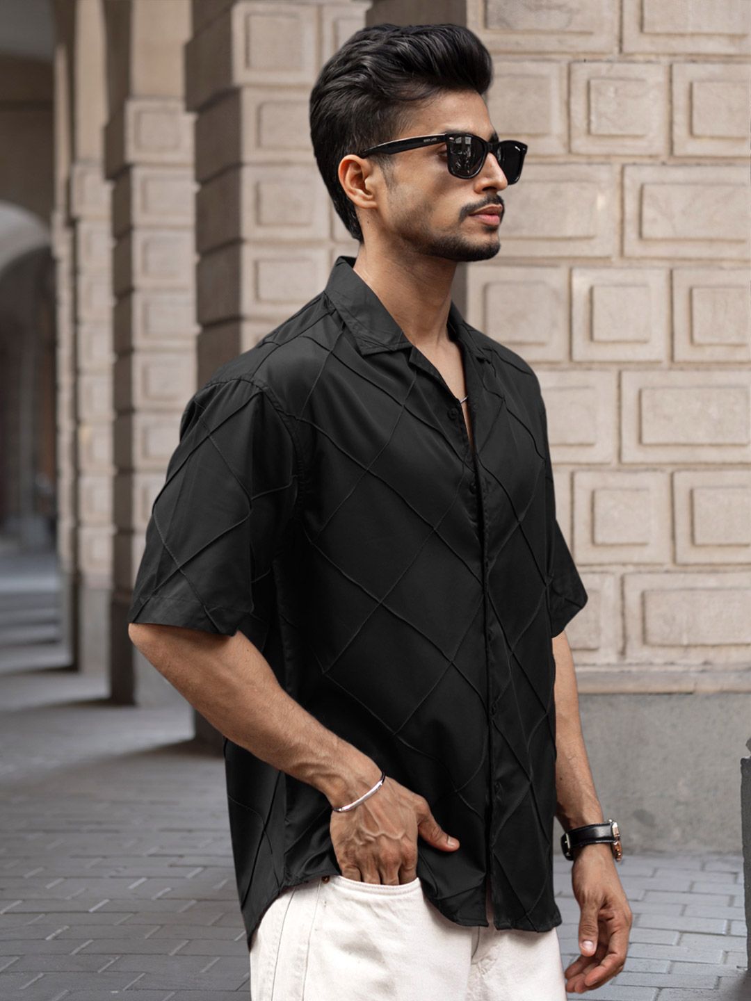 Powerlook Men Opaque Casual Shirt