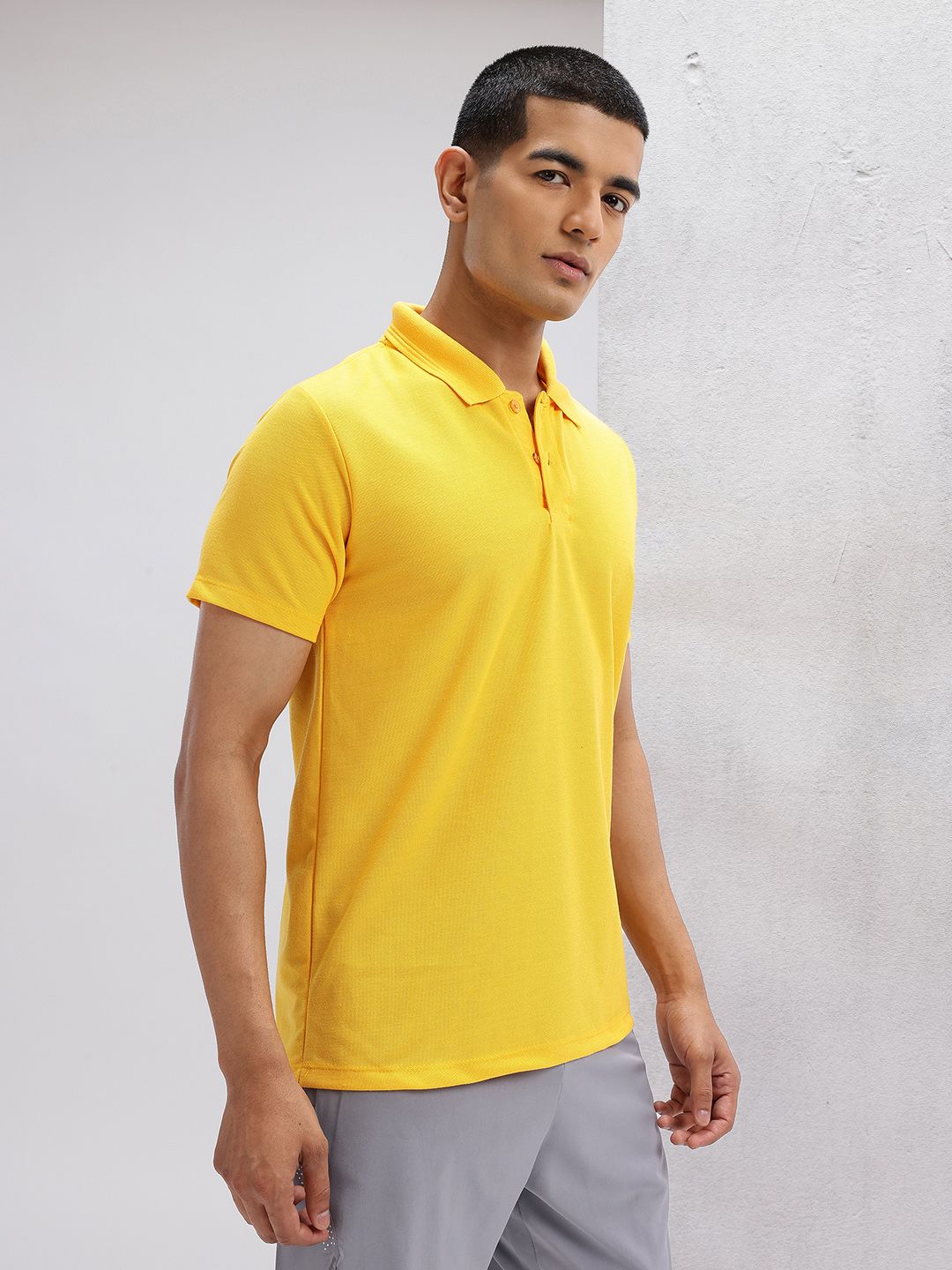 HRX by Hrithik Roshan Placement Print Polo Collar Running T-shirt
