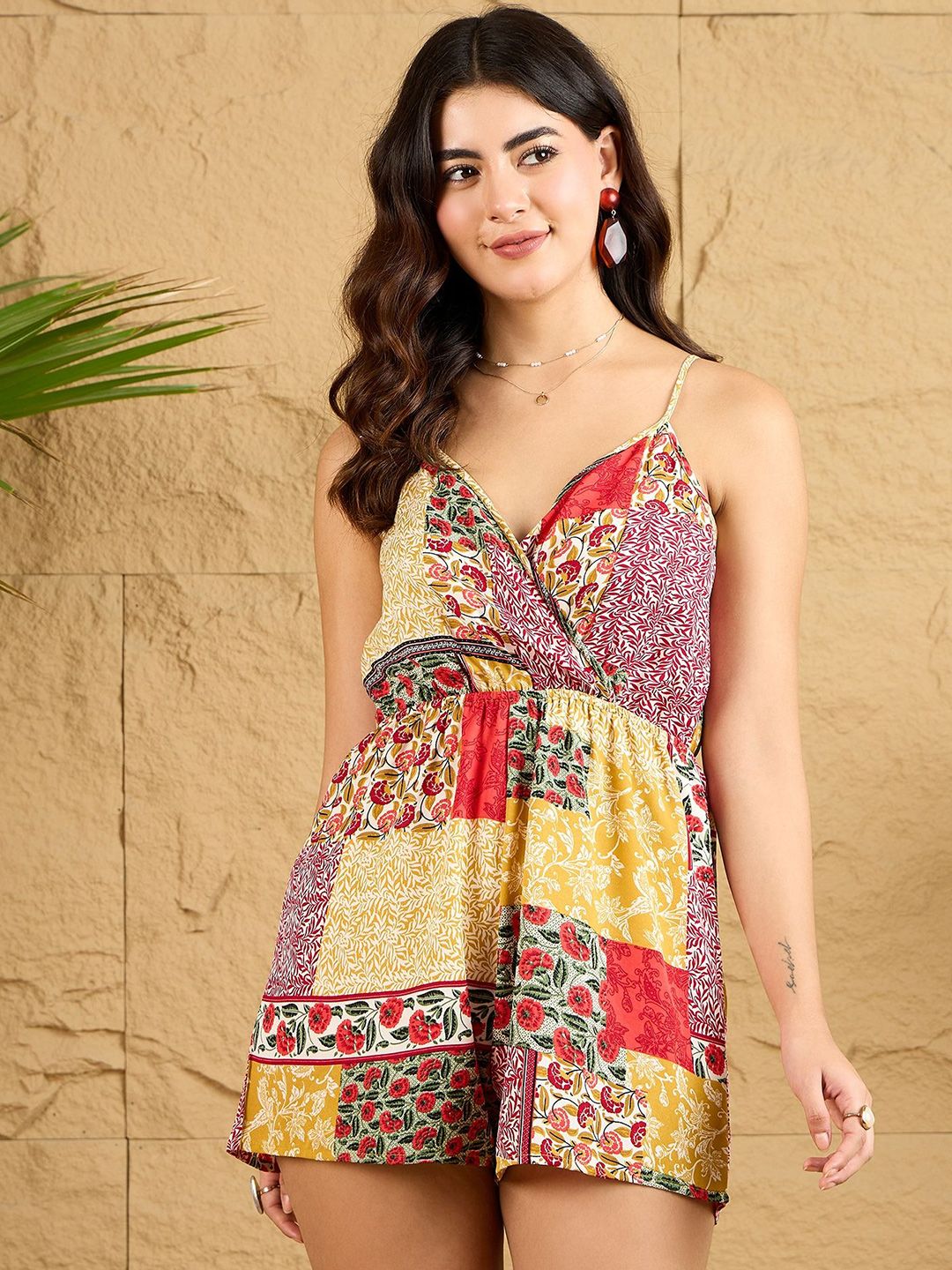 Berrylush Women Printed Jumpsuit