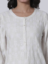 W Floral Print Top