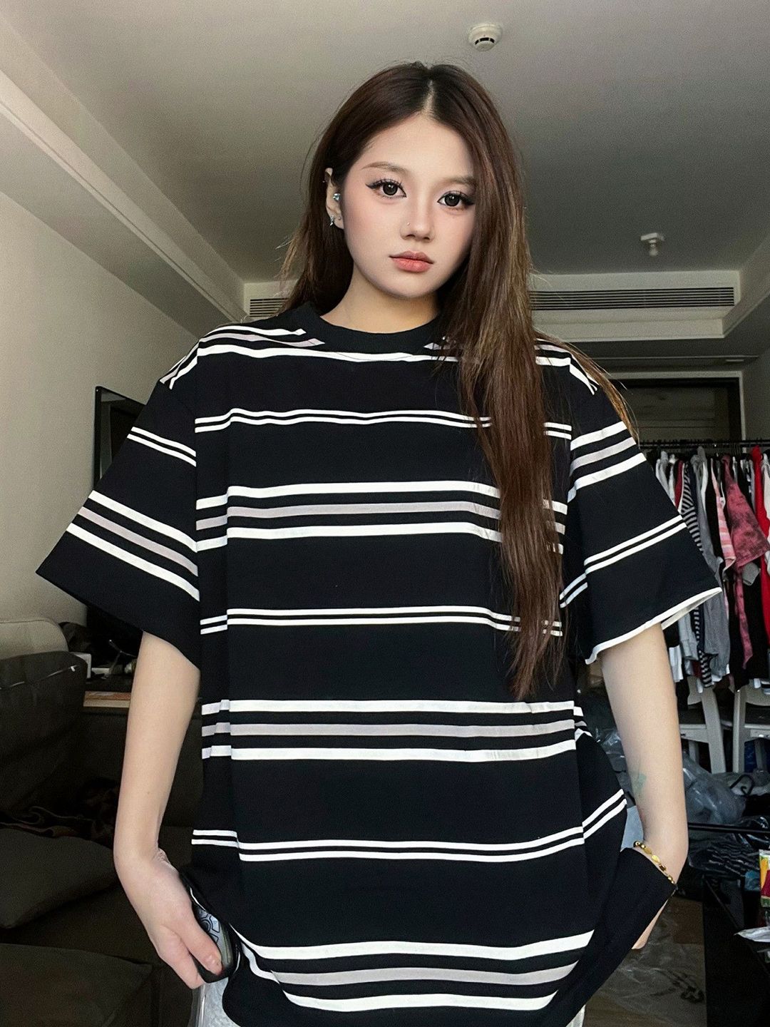 DressBerry Striped Cotton Tshirts